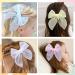 6 PCS Tulle Hair Bows with Glitter Star Alligator Clips - Colorful Wedding Hair Accessories for Girls, Infants, Teens, Women - Birthday Party Barrettes - Buy Online on GoSupps.com