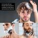 Vicicon Scalp Massage Brush - 100% Silicone Hair & Beard Massager for Growth & Deep Cleaning - Ideal Scalp Shampoo Brush - Buy Online on GoSupps.com