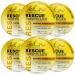RESCUE Bach PASTILLES, Orange and Elderflower Flavor, Natural Stress Relief Lozenges, Homeopathic Flower Essence, Vegetarian, Gluten & Sugar-Free, 6 Count Orange & Elderflower