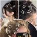100pc Metal Star Snap Hair Clips - Y2K Silver Barrettes for Women and Girls - Buy Online on GoSupps.com
