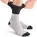 Extra Stretch Diabetic Cushioned Thermal Socks - Set of 2 | Therapeutic Footwear for Comfort - Medium White - Shop Internationally - Buy Online on GoSupps.com