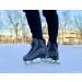 Riedell Soar Adult Ice Skates - Recreational Soft Beginner Figure Skates (Onyx 4) - Buy Online on GoSupps.com