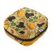Guantierendiy Sanitary Napkin Storage Bag Autumn Turkey Menstrual Cup Pouch Nursing Pad Holder Tampon Bags Feminine Product Pouches Portable Period Kit Bag Color 7