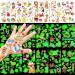 Hawaiian Tropical Flamingo Glow in the Dark Tattoos - Set of 120+ | Summer Pool Party Decoration for Kids - Buy Online on GoSupps.com
