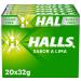 HALLS Halls Lima - Hard Candy - Box of 20 Sticks of 32g
