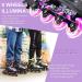 Sowume Adjustable Inline Skates | Light Up Wheels | Purple | Kids & Adults - Buy Online on GoSupps.com