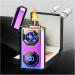 Windproof high Power USB arc Pulse Electric Lighter Rechargeable Large Flame Windproof Lighter Illuminated Plasma Lighter (Black)(Purple) - Buy Online on GoSupps.com