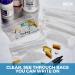 Buy Pill Pouch Bags - Pack of 100 | 4x2.75 | BPA-Free Disposable Zipper Bags for Daily AM PM Medicine Organization | Clear Reusable with Write-on Labels - Buy Online on GoSupps.com