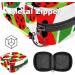 MUOOUM Menstrual Pad Bag Zipper Sanitary Napkin Pouch for Women and Girls - Ladybug on Green Leaves Design - Multi-colored - Buy Online on GoSupps.com