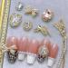 FEIlei Zircon Nail Rhinestones 3D Nail Charm Alloy Nail Jewelry Gem-Nail Art Decoration - Buy Online on GoSupps.com