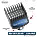 Wahl Genuine Elite Guide Comb Set with Colored Metal Clips and Organization Caddy - 12 Full Size Guards for Precision Hair Cutting (3291-300) - Buy Online on GoSupps.com