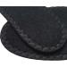 Happystep Terry Insoles - Washable & Reusable Shoe Inserts for Women Size 8 (2 Pairs, Black) - Buy Online on GoSupps.com