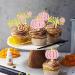 18pcs Glitter Little Pumpkin Dessert Cupcake Topper Thanksgiving Gratitude Theme Decor for Boys Girls Men Women Happy Birthday Autumn Harvest Party Decoration Supplies - Buy Online on GoSupps.com