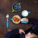 Innobaby Din Din Smart Stainless Steel Cup 9 oz with Handle | BPA-Free | Blue | Kids Toddlers Babies - Buy Online on GoSupps.com