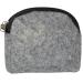 Wall exchange - felt - gray - dark gray - wallet/wallet - adults & children - money - child benefit pocket - money pocket - child benefit - girl young .. without names