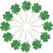 Leetaivie 24 Pcs Four- Leaf Clover Cupcake Topper Green Glitter Lucky Four- Leaf Clover Cupcake Topper St. Patrick's Day Theme Birthday Party Cupcake Decorations - Buy Online on GoSupps.com