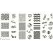 Buy Moyou S XL Urban Plate Collection 2 - International Shipping Available | Trendy Nail Art Stamps - Buy Online on GoSupps.com