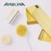 100% Natural Egyptian Back Loofah with Wooden Handle - Eco-Friendly & Non-Toxic - 4 X 31 - Buy Online on GoSupps.com