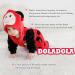 Doladola Unisex Baby Ladybug Romper | 24-30 Months | Spring Autumn Flannel One Piece Pyjamas - Buy Online on GoSupps.com