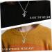 ibasenice Choker Necklaces for Woman Hip Hop Sax Necklace Trendy Necklace Saxophone Fashion - Buy Online on GoSupps.com
