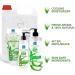 Canary Islands Fresh 100% Natural Aloe Vera Gel - 500 ml (17.6 fl oz) for DIY Cosmetics, Face & Body Care, Hair Repair, After Sun, Wax Aftercare - Moisturizer and Soothing Gel - Buy Online on GoSupps.com