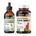 BIO KRAUTER Cleavers Tincture 4 Fl. Oz. & Dan Shen 100 Capsules
