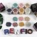 Renfio Black Broken Crushed Glass Glitter Shards 2-4mm 7 Oz - High Luster Craft Sequins for DIY Phone Case, Resin Art & Coasters - Buy Online on GoSupps.com