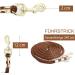 Stylish Brown Lead Rope for Horses Ponies Donkeys & Goats - Durable Tie Rope in Multiple Designs - Buy Online on GoSupps.com
