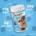 Quest Nutrition Vanilla Milkshake Protein Powder 24g of Protein 1g of Sugar 1.6 Pound 23 Servings & Cookies & Cream Protein Powder 20g Protein 1g Sugar Low Carb Gluten Free - Buy Online on GoSupps.com