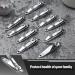 12 Pcs Slanted Edge Nail Clippers - Metal Side Cuticle Trimmer for Precise Nails Cutting - Curved Nail Edge Cutter for Pedicure and Manicure - Buy Online on GoSupps.com