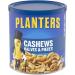 Planters Salted Cashew Halves & Pieces (14 oz Canister) Salted 14 Ounce (Pack of 1)
