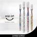 SMYL Toothbrush for Adults - Urban Pop Art Graffiti Design Nylon Bristles for Effective Oral Care & Plaque Removal 1 Count - Buy Online on GoSupps.com