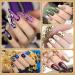 Lusofie 30Pcs 3D Star Rhinestone Nail Charms - Silver & Gold Alloy Star Gems for Nail Designs - DIY Nail Accessories - Buy Online on GoSupps.com