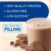 Atkins Vanilla Cream Meal Size Protein Shake 23g Protein Low Glycemic & Milk Chocolate Delight Protein Shake 15g Protein Low Glycemic 2g Net Carb 1g Sugar Keto Friendly 12 Count - Buy Online on GoSupps.com