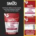 SMUG Red Clover Tablets - 100 High Strength 1000mg Pills for Menopause Support - Relieves Hot Flushes & Night Sweats - Vegan - Made in Britain - Buy Online on GoSupps.com