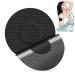 Sensor Covers for Freestyle Libre 30 PCS Waterproof & Sweatproof Sensor Adhesive Patches Precut CGM Sensor Overpatch Tape with No Glue On The Center Continuous Glucose Monitor Protection (Black)