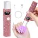 Handheld UV Light Mini Nail Light for Gel Nail Polish 3W Portable LED Nail Lamp Cordless Rechargeable USB Nail Dryer Diamond Surface for Fast Curing Home DIY Manicure Pink Diamond