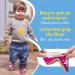 Soft Sole Leather Baby Shoes for Boys & Girls | Toddler Walking Shoes 2-3 Years | Pink Stars - Buy Online on GoSupps.com