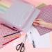 Caydo Pink Scrapbook Paper Storage Organizer for 12x12 Sheets with Transparent Handle - Buy Online on GoSupps.com