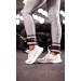 Fitgriff Foot Straps V1 (Padded) - Ankle Straps for Fitness Training - Blush Pink (2 Pieces) | International Shipping - Buy Online on GoSupps.com