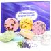 Birthday Gift for Women 6 Pcs Essential Oil Shower Steamers Tablets with 3 Pcs Tea Candle  Bath Bombs Infused with Pure Infused with Pure Essential Oils for Home Spa Gift Ideas Mothers Day Gifts