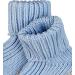 FALKE Unisex Baby Catspads Cotton Slipper Socks 1 Pair - Soft Blue with Silicone Nubs for Improved Grip - Buy Online on GoSupps.com