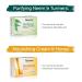 Himalaya Cleansing Bar Soaps Variety Pack - Neem & Turmeric, Almond Cream & Honey, Cucumber - 4.41 oz (12 Pack) - Buy Online on GoSupps.com
