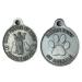 RecoveryChip Saint Francis of Assisi Patron Saint of Pets/Protect My Pet Pewter Color Dog Cat Tag Charm