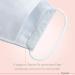 Dance Pattern Washable Cotton Mask for Kids & Adults - 2-Layer Nose Bracket & Filter Bag - Oeko-Tex 100 Standard - White M (1 Pack) - Buy Online on GoSupps.com