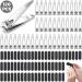 120 Pcs Stainless Steel Nail Clippers & File Set - Manicure/Pedicure Kit for Beauty Salon - Buy Online on GoSupps.com