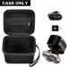 Skull Shaver Pitbull Pro Razor Case - Hard Travel Storage Bag for Men's Rotary Head Shavers and Beard Trimmer - Black - Buy Online on GoSupps.com