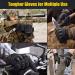 FREETOO Upgraded Tactical Gloves for Men - Full Finger Motorcycle & Military Gloves (Black, Medium) - Touchscreen & Hard Knuckles - Buy Online on GoSupps.com
