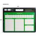 Murray Sporting Goods Premium Coaches Clipboard | Double-Sided Dry Erase Board - Ideal for Basketball, Baseball, Soccer, Football, Hockey | Marker Included - Buy Online on GoSupps.com
