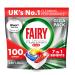 Fairy Platinum Plus All-In-One Dishwasher Tablets Bulk Lemon 100 Tablets (20 x 5)